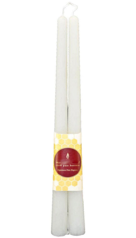 St. Benedict Candle, All Natural Beeswax with Double Crackling, Wooden  Wick