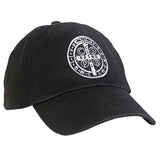 Saint Benedict Baseball Cap Black Cotton