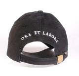 Saint Benedict Baseball Cap Black Cotton