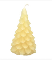 Beeswax Yule Tree Candle