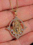 Our Lady of Guadalupe Pendant Necklace