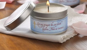 Queen of Heaven Incense Canister Candle