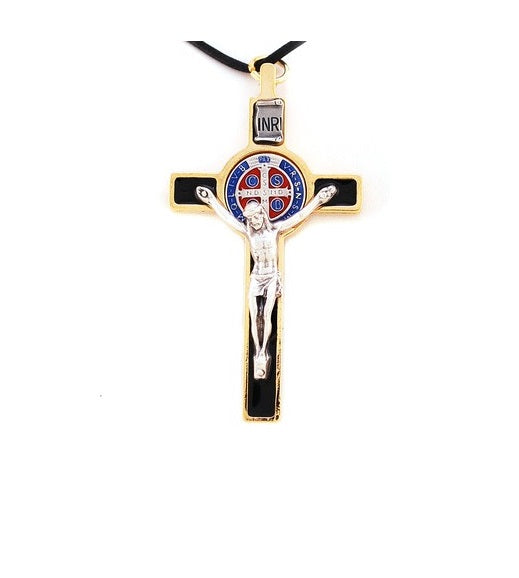 Gold Plated St. Benedict Crucifix