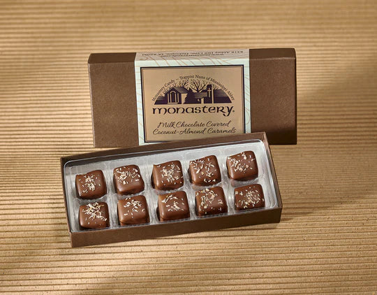 Milk Chocolate Coconut-Almond Caramels