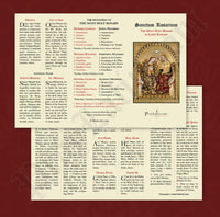 Latin-English Rosary Pamphlet Guide