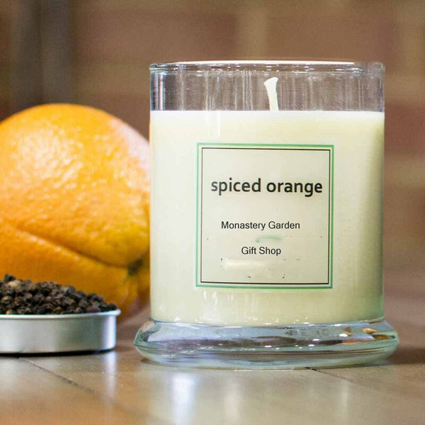 Monastery Scented Candle Spiced Orange